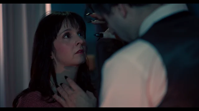 Lia in a scene with Aaron Michael in Vampire, Esq.